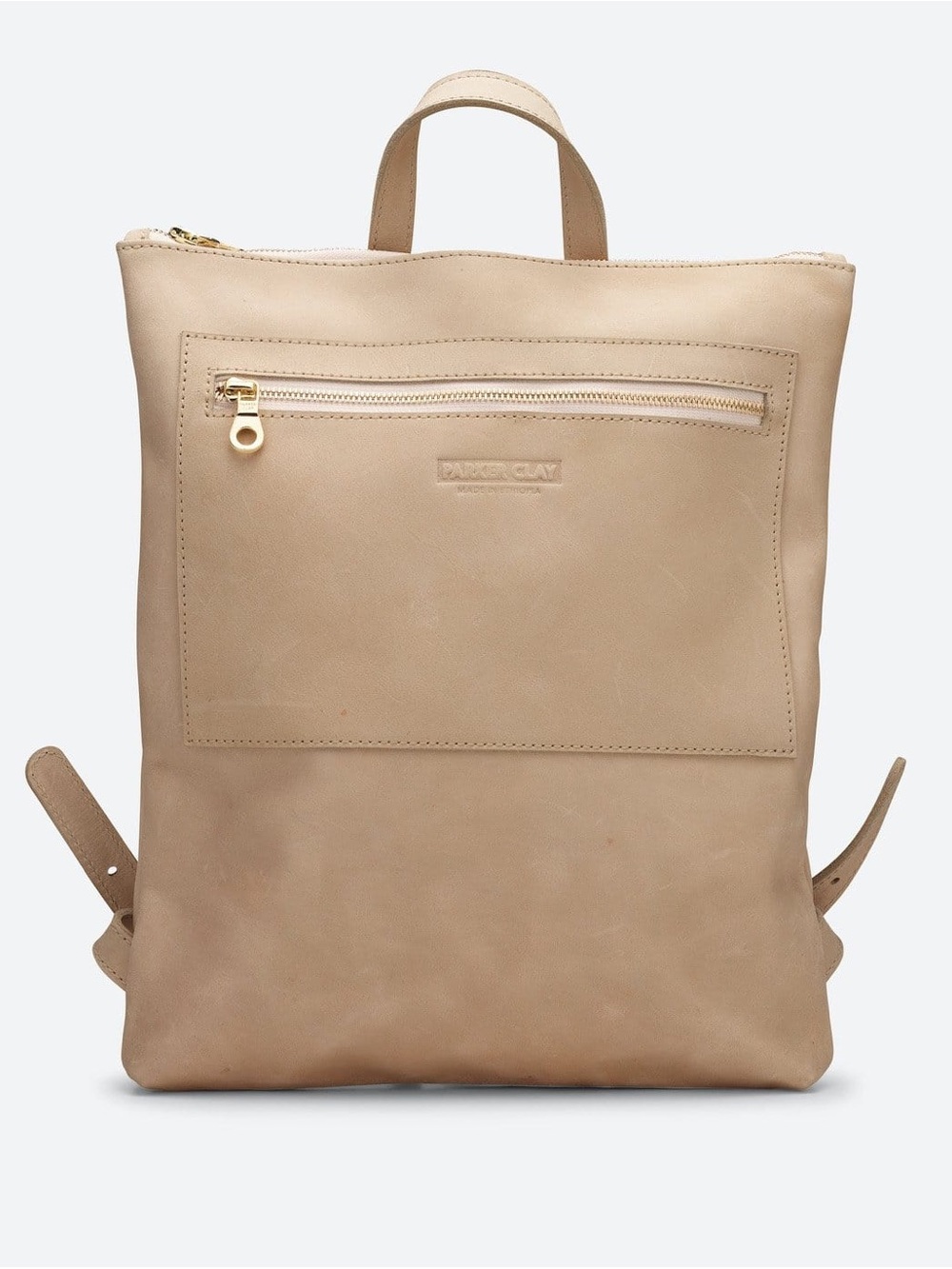 Parker Clay Miramar Leather Backpack - Sand - Picture 2 of 11